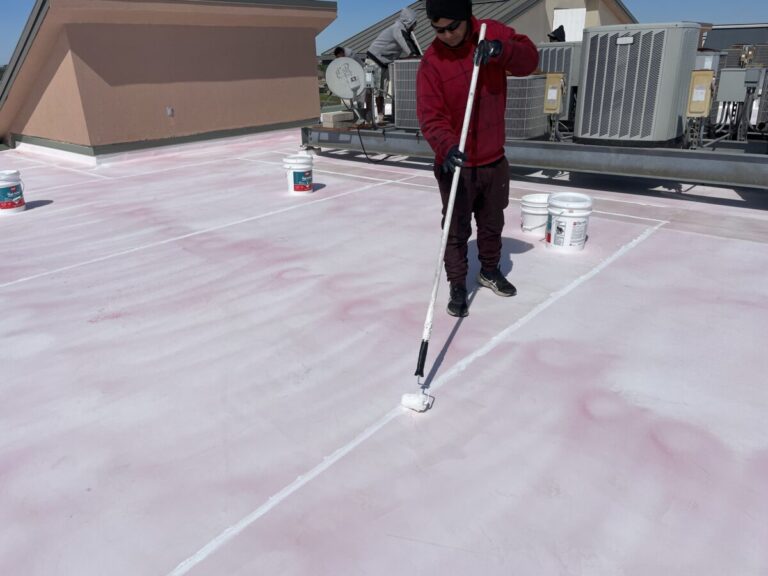 How is Silicone Roof Coating Applied?