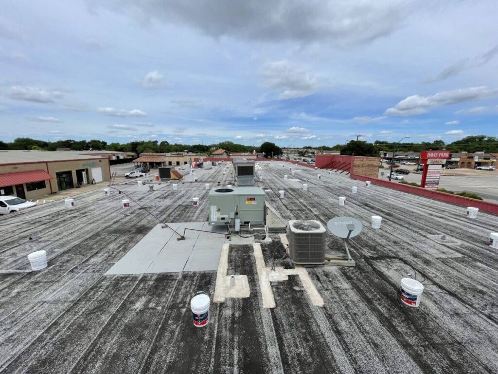 Roof coating in North Richland Hills