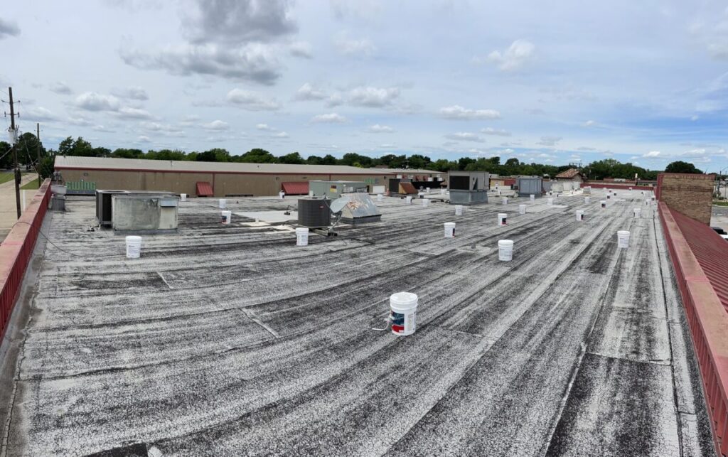 Roof coating in North Richland Hills