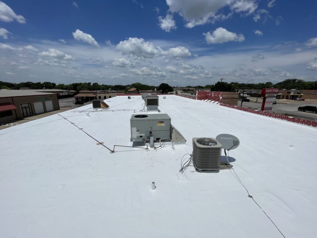 Roof coating in North Richland Hills